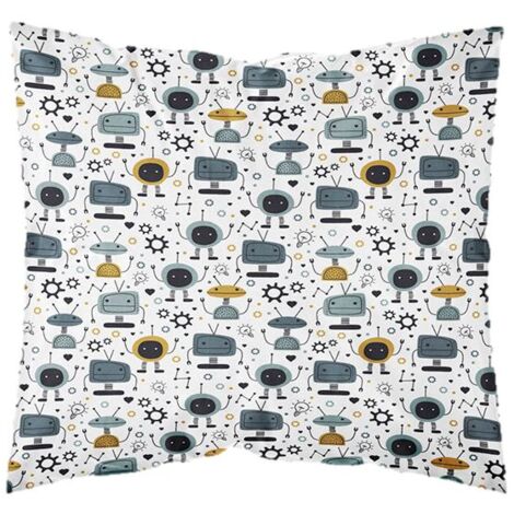 Parure de couette 140 x 200 "Take a break" Réversible 100% Coton / 57 Fils/cm² (1/2)