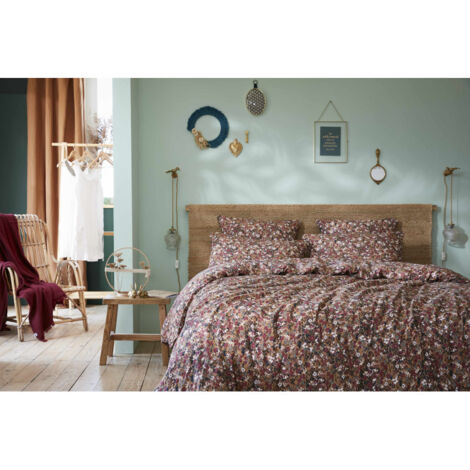 Housse de couette "Capucine" toutes dimensions "Gaze de Coton" - Couleur: Capucine Camel - Taille de housse de couette: Housse de couette 200 x 200 cm