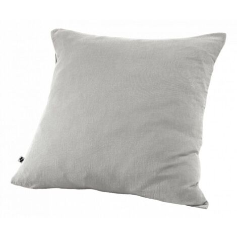 Taie d'oreiller "Gaïa" 60 x 60 cm & 50 x 70 cm "Gaze de Coton" - Couleur: Gaïa Nuage - Taille de taie d'oreiller: 60 x 60 cm (1/3)