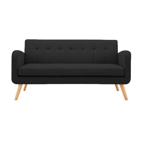 Canapé "Malmo" Style scandinave Gris Foncé (1/3)