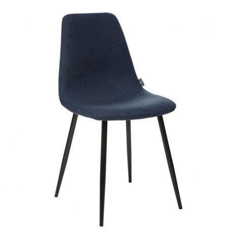 Lot de 2 chaises style scandinave Tyka Atmosphera - Bleu - Bleu - (1/3)