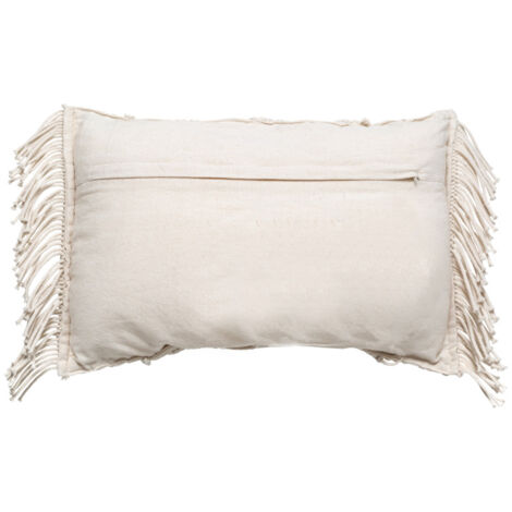 Coussin macramé "été" 30 x 50 cm Atmosphera - - (1/3)