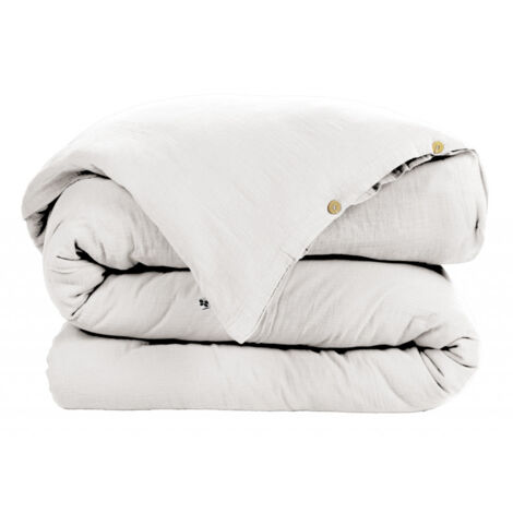 Housse de couette "Gaïa" toutes dimensions "Gaze de Coton" - Couleur: Gaïa Chantilly - Taille de housse de couette: Housse de couette 140 x 200 cm