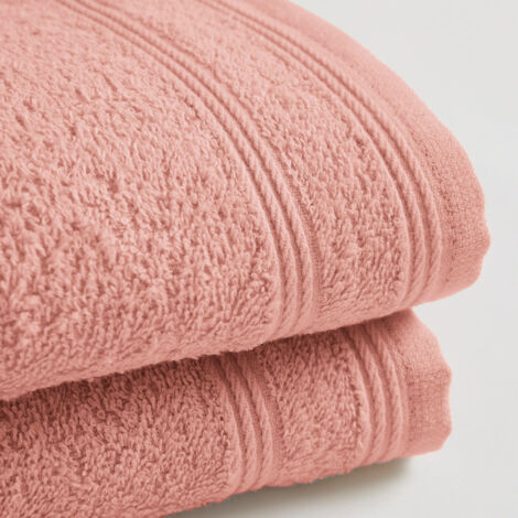 Lot de 24 serviettes invité éponge "Spa" 30 x 50 cm / 400 gr/m² - Couleur: "Spa" Blush (1/3)