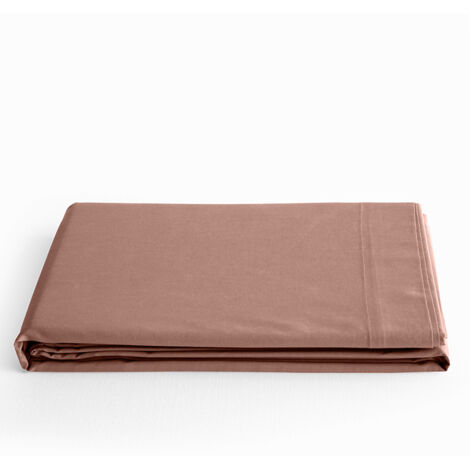 Drap plat "Prémium" pour lit 1 place & 2 places - Prémium Vieux Rose - 240 x 300 cm pour lit 2 places