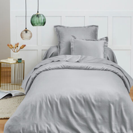 Housse de couette 140 x 200 cm "Prémium" pour lit 1 place - Prémium Nuage - Prémium Nuage - (1/4)