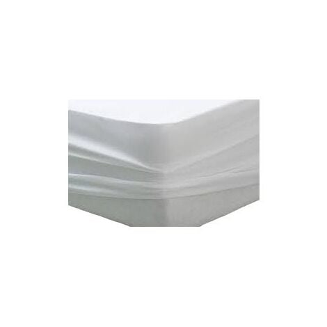 Protège matelas flanelle 90 x 190 cm / 100% coton