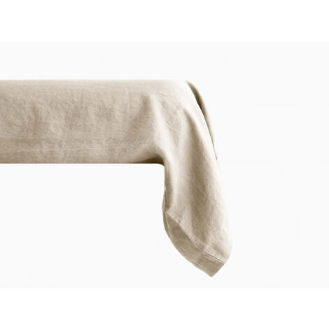 Taie de traversin Palace pur coton teint lavé, 63 fils/cm² Vent du sud - Palace Lin - 43 x 195 cm