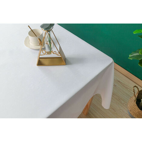 Nappe Anti Tache Rectangulaire Blanc