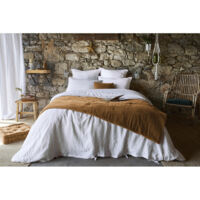 Bout de lit 90 x 200 cm "César" Velours de Coton - César Camel - César Camel -