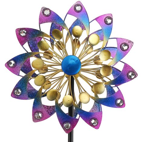 Cyan Oasis Molinillos De Viento Para Jardín – 91