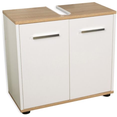 BadeDu ARC Waschbeckenunterschrank 60 cm Breit Badmöbel Waschtischunterschrank"-"11714145