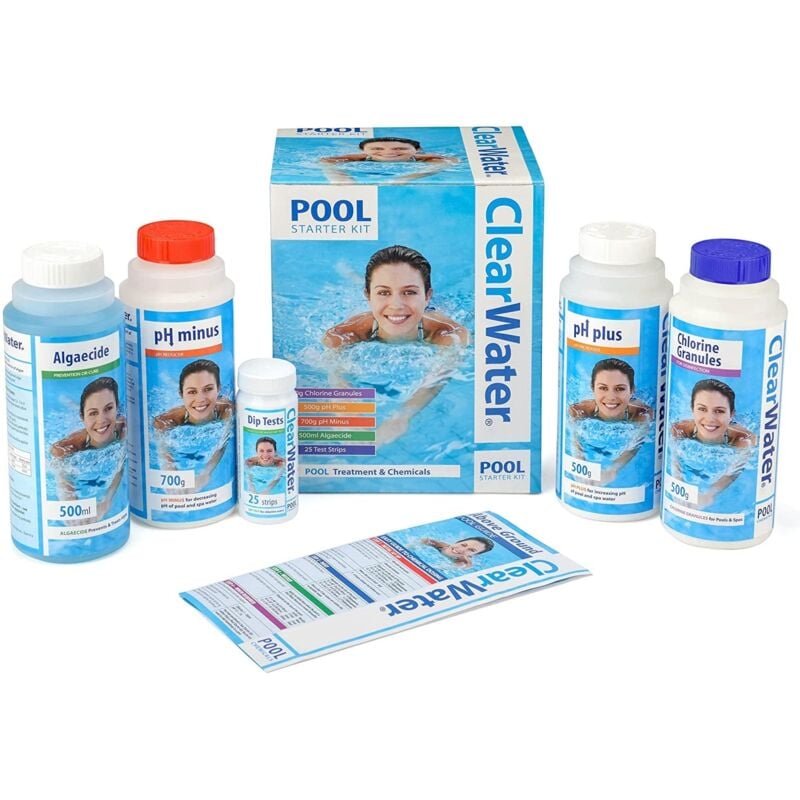 Bestway Clearwater Swimming / Paddling Pool Chemical Starter Kit