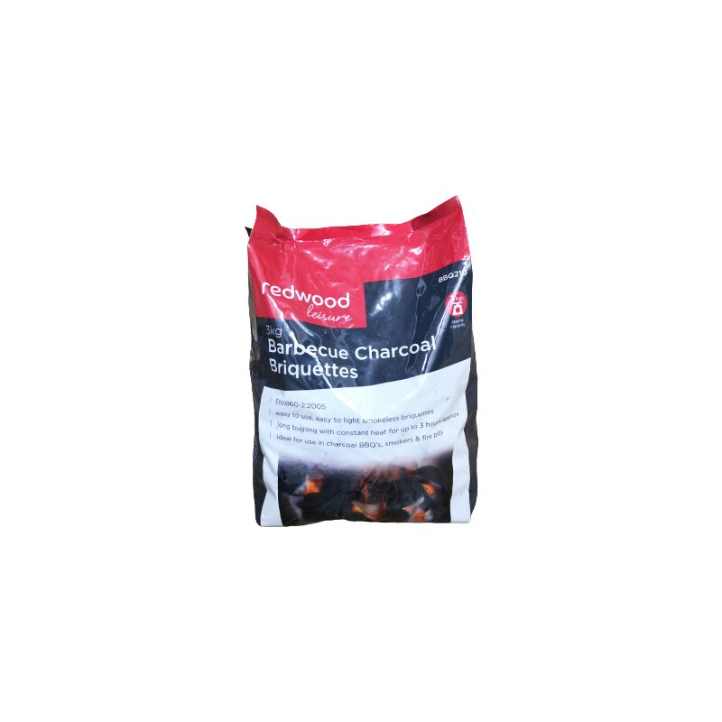 3kg Lumpwood Charcoal Briquettes for Barbecues / BBQs Coal