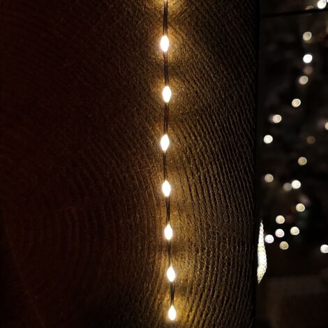 6.4m Compact MicroBrights Christmas Lights with 400 LEDs in Warm White