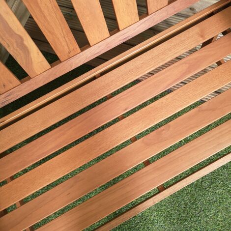 Cartmel 2 Seater Outdoor Wooden Garden Patio Bench