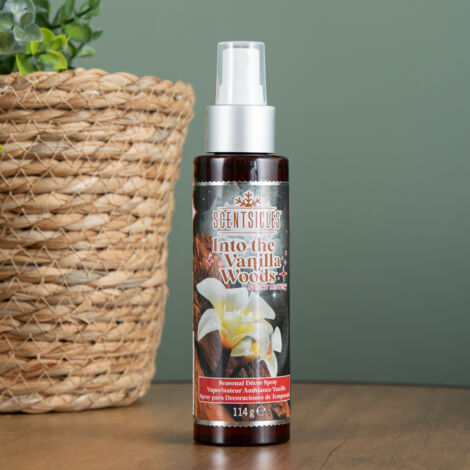 114ml Vanilla Woods Scentsicles Christmas Decoration Spray Mist (1/5)