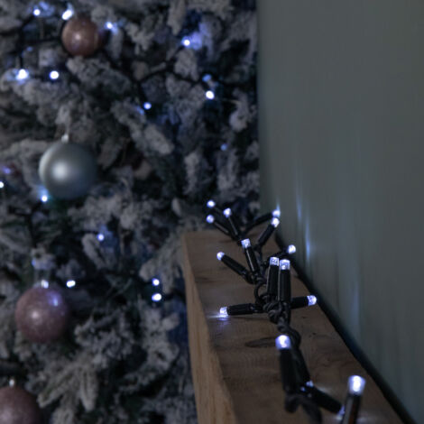 24m Set of 300 Connectable String Lights with White LEDs (1/5)