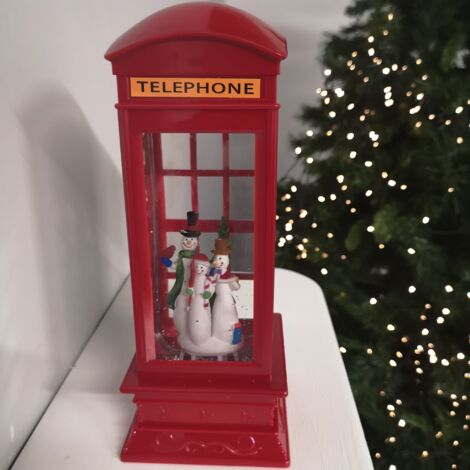 Premier Glitter Telephone Box Weihnachts-Wasserspin Produktbild-Vorschau 9