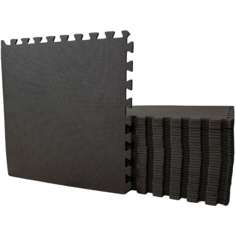 Samuel Alexander 16 Piece EVA Foam Floor Protective Tiles / Mats 60x60cm Each Set For Gyms, Garages, Camping, Kids Play Matting, Hot Tub Flooring Mats And Much More - Set Covers 5.76 sqm (62 sqft) (1/5)