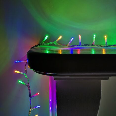 1000 LED 25m Indoor Outdoor Christmas Multi Function Mains Operated ...