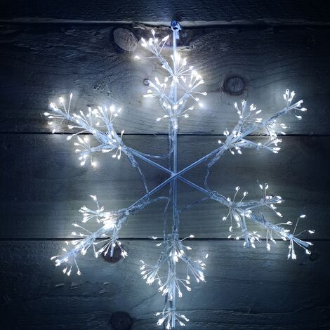 Snowflake battery store operated lights