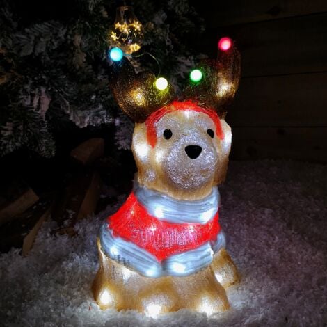 Outdoor dog christmas deals decorations