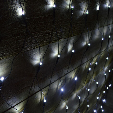 1.7m x 1.2m 180 LED Premier Indoor Outdoor Multifunction Christmas Net Light with Timer in Cool White (1/5)