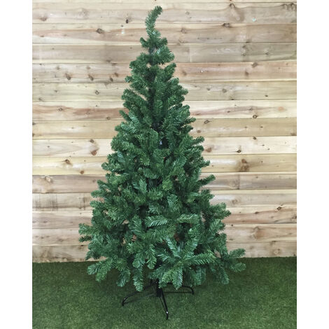 5ft (150cm) Imperial Pine Christmas Tree in Green with 340 tips 95cm Diameter (1/4)