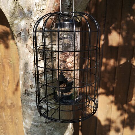 26cm Tom Chambers Heavy Duty Squirrel Proof Caged 2 Port Garden Wild ...