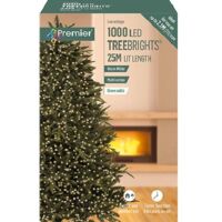 Premier Multi Action TreeBrights - Cluster Tree Lights - 1000 LED - Warm White