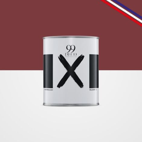 Peinture Mur Velours - Bordeaux - Interieur - 1l (1/5)
