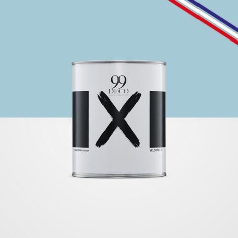 Peinture Mur Velours - Bleu Lagon - Interieur - 1l (1/5)