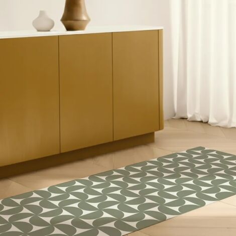 Tapis antidérapant - Equilibre - vinyle - int./ext. - Vert - 50x200cm