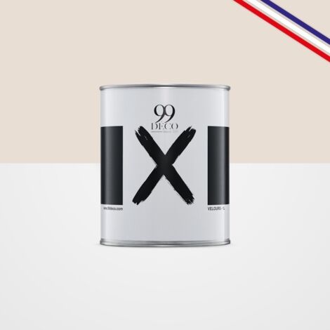 Peinture Mur Velours - Blanc Ecru - Interieur - 1l (1/5)