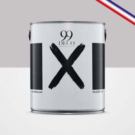 Peinture Mur Velours - Gris Pastel - Interieur - 2,5l (1/5)