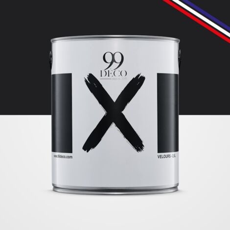 Peinture Mur Velours - Gris Foncé - Interieur - 2,5l (1/5)