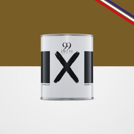 Peinture Mur Velours - Vert Kaki - Interieur - 1l (1/5)