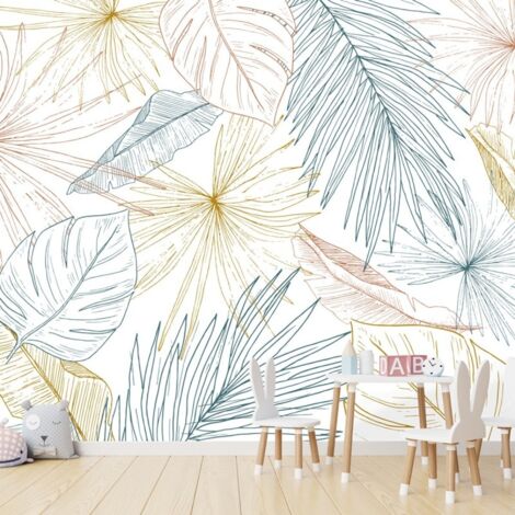 Papier peint panoramique - Lamnar - Multicolore - intissé : 150g/m² - 7 lés : 336x270cm