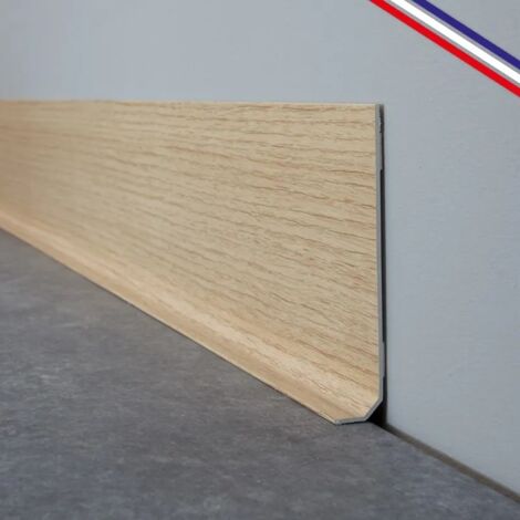99Déco – Plinthes PVC adhésives décoratives – Lot de 10 – 100x8 cm (10m) beige – Installation facile avec bandes adhésives TESA