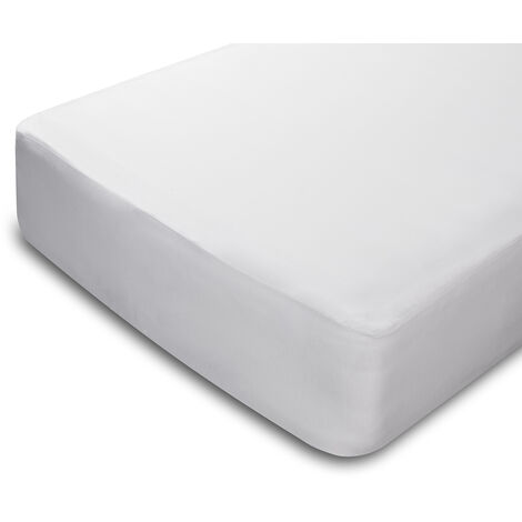 Pikolin Home Protege Matelas En Bambou Hypoallergenique Impermeable Et Respirant 80x190 0cm Blanc Lit De 80