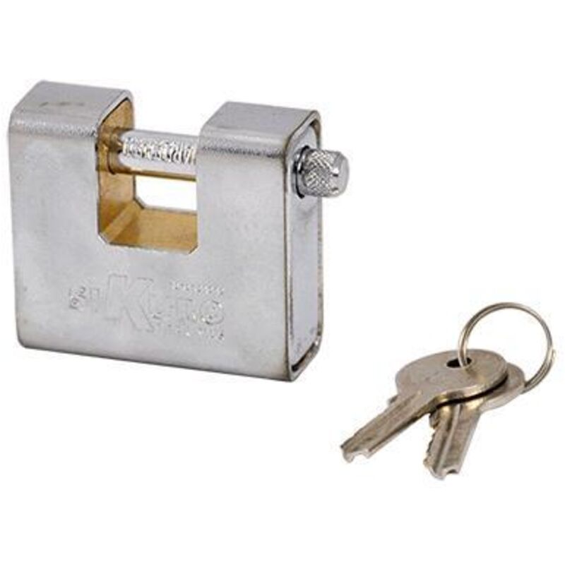 KASP Lucchetto di sicurezza con adesivo colorato, 38 mm