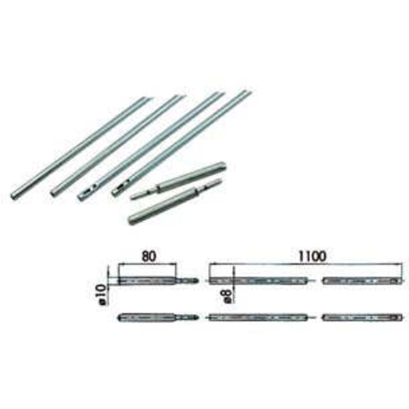 Chiave Triangolare Alberts - Per Delimitatori Con Serratura Triangolare, Zincata, Asta 17 Mm - Foto 5