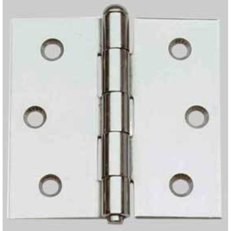 CERNIERA PIANA SPINA FISSA 25x50 mm ACCIAIO ZINCATO 1 PEZZO