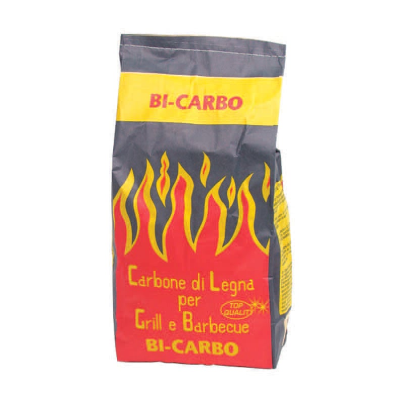 Bi-Carbo Carbone di Legna per Barbecue & Grill 3 Kg