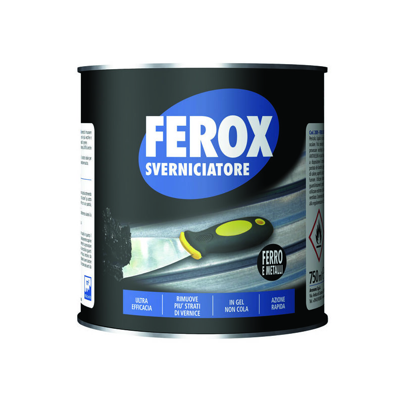 Sverniciatore ferro e metalli ferox - ml.750 (2009)