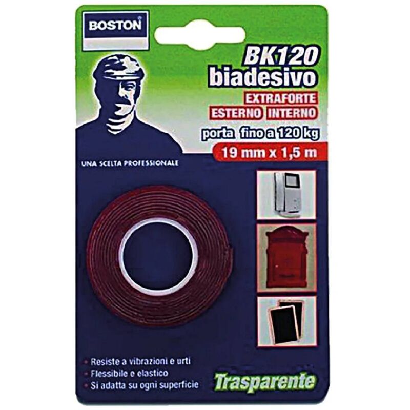 Nastro Biadesivo Extra Forte Invisibile Mm 19 X 1 5 Mt