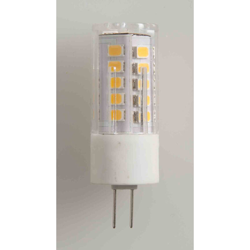 LEDLUX Lampadine LED G4 Bispina DC AC 12V 24V 3,5W 350 Lumen 15 SMD 5630  10V-30V (2 Pezzi, Bianco Caldo 3000k) : : Illuminazione