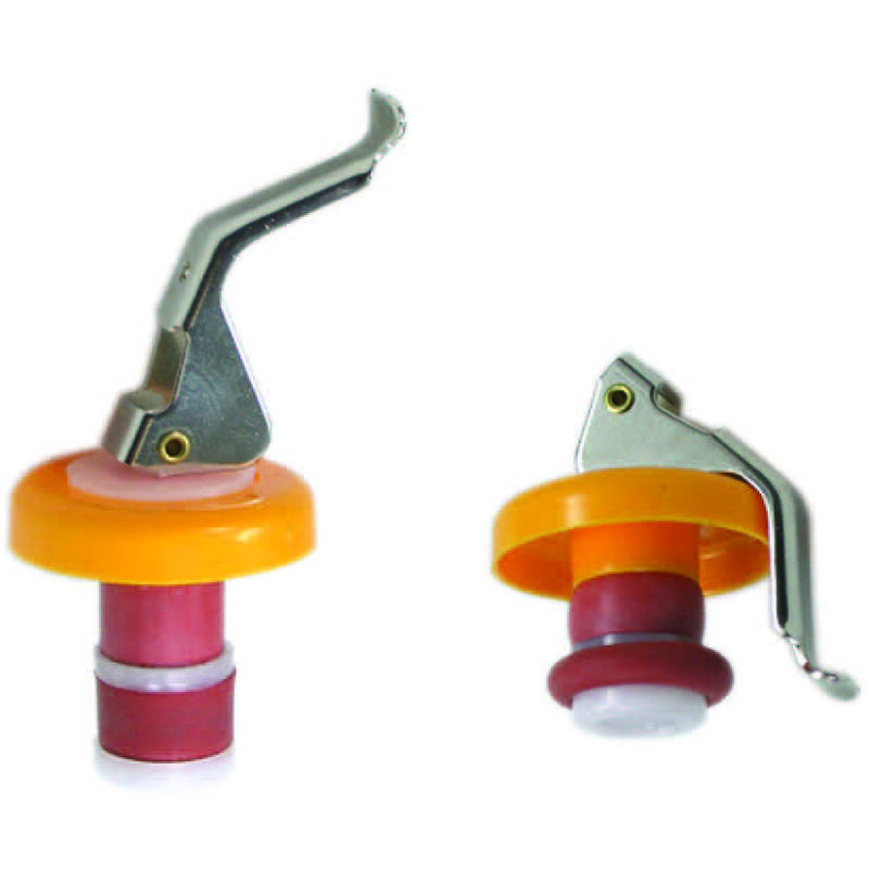 Tappi In Gomma NeoLab - 6.5x3.5 Mm, Altezza 15 Mm, Rosso, Confezione Da 10 Pezzi - Foto 3