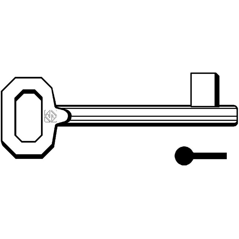 Chiave Passepartout Per Serrature AGB - Ottonata, Diametro 6mm, Per Serie PATENT E CENTRO - Foto 7